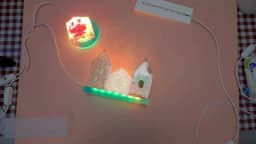 Silicone Mold with LED Light Set for Resin Crafts LED Lights Display Base Round Square Lighted Stand for Crystal Art