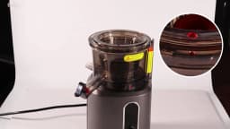 BioloMix Cold Press Juicer with 75mm Feed Chute, 200W 40-65RPM Powerful Motor Slow Masticating Juice Extractor Fits Whole Fruits