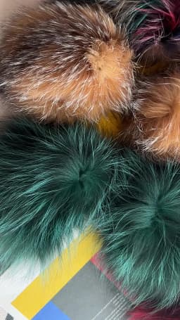 2026 New Style Fox Fur Cuff Arm Warmer Lady Bracelet Real Fur Wristband Glove High Quality Fox fur Cuffs Hot Sale Wrist Warmer