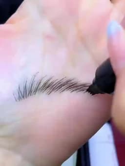 Four-Pronged Eyebrow Pencil Waterproof Long-Lasting Non-Decoloring Four-Pronged Wild Eyebrow Pencil Liquid Water Eyebrow Pencil