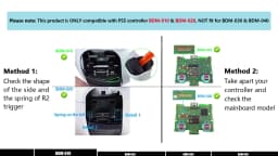 eXtremeRate D-pad R1 L1 R2 L2 Triggers Share Options Face Buttons, Full Set Buttons Compatible with ps5 Controller BDM-010 & 020