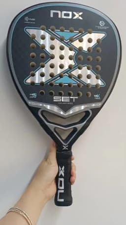NOX AT10 ML10 3K 12K 18K 2023-2026 Padel Racket Carbon Fiber Surface with EVA Memory Flex Foam Core Lightweight Padel Racquet