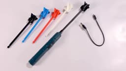 Electric Agitator Plastic Stirring Rod DIY Epoxy Resin Glue Mixing Sticks Handmade Jewelry Making Tools Resin Mixer Accessories