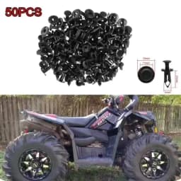 50pcs ATV UTV Plastic Rivets Body Rivet 7661855 293105230 For Polaris Sportsman 550 850 RZR 570 800 Can-Am Ranger Trail