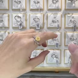 925 Sterling Silver Ring For Women Adjustable Vintage Retro Rings Punk Designer Jewelry Birthday Gift Wholesale