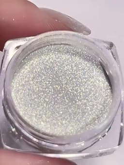 Pearl White Moonlight Mirror DIY Nails Powder Nails Glitter Aurora Shining Pigment Chrome Dust Woman Nail Art Decoration