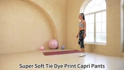 Women's High Waisted Capri Pants Super Soft Tummy Control No See Through Workout Yoga Running Athletic Gym Leggings