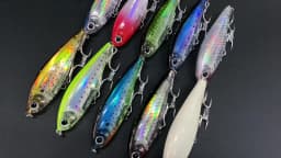 3D Inshore Twitchbait 90SS Slow Sinking 9cm 18g Pencil Stick Bait Saltwater Pesca Artificial Bait Seabass Fishing Lures Supplies