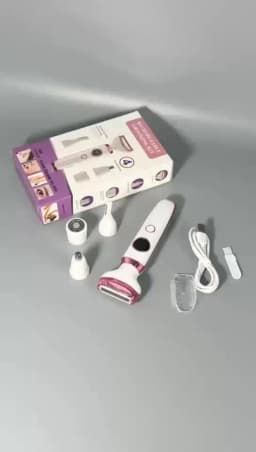 4 in 1 Lady Body Electric Trimmer Eyebrow Nose Women Facial Shaver Armpit Painless Female Trimming Tools For The Bikini Area
