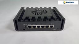 6x Intel i226‑V 2.5G LAN Firewall Mini PC Intel N150 J6412 Metal Industrial Computer PC With Fan COM DDR4 M.2 SSD Home Server