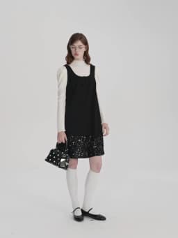 DUSHU Plus Size Sequin A-Line Sleeveless Dress Shimmer Cocktail Party Gown Women's 2025 Winter Sparkling Evening Dress New