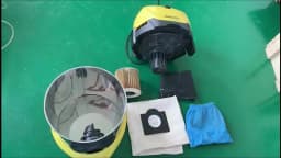 For Karcher MV1 WD1 WD2 WD3 NT Series Textile Filter Bag And Filter Elements, Vacuum Cleaner Filter Bag Parts Filter Replacement