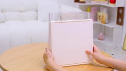 Robotime Rolife Dust Proof for All Miniature House Dollhouse Display Box Home Decoration Easy to Assembly