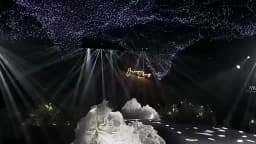 E2 Wedding Net LED String Lights 1x5/10m Roll Festival Party Hotel Ceiling Fairy Light Decorat DIY Meshes Starry Sky Rice Lamp