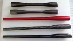 1K Carbon Taper Decorative Tube Grip Diy Building Repaire Components Taper Special-Shaped Fishing Lure Rod Handle