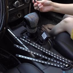 Neon LED Car Interior Ambient Foot Strip Light Kit Accessories RGB Backlight Remote App Music Control Auto Decorative Lamp