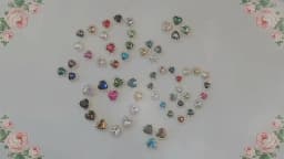 10PCS Heart Shaped Flatback Rhinestones Button Crystals Glass Jewelry Making Sewing On With Silver Bottom Stones For Clothes Diy