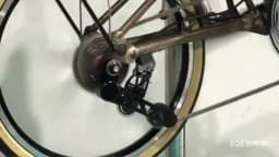 Acrz For Brompton Folding Bicycle 7-Speed Shifting System Suitable For A/C/P/T Line Aluminum Alloy CNC Transmission Kit 206g
