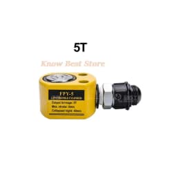 5T Ultra-Thin Hydraulic Lifting Jack Portable Separate Hydraulic Booster Hydrocylinder Oil Cylinder