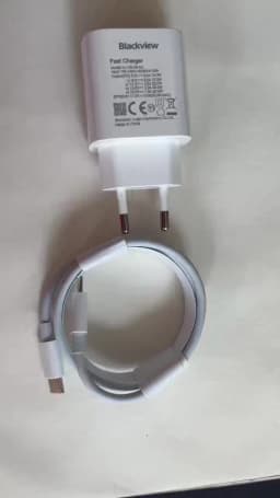 Fast Charger for Blackview SHARK 8 OSCAL S80 BV7100 BL5000 Original EU Plug Travel 33W Power Adapter Type C To Type C Cable