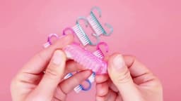 50Pcs/Lot Cleaning Nail Brushes Tools Colorful Plastic Dust Cleaner Brushes Nail Art Manicure Pedicure Powder Soft Remover Brush