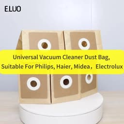 Paper Dust Bags For Philips For LG For Haier For Samsung Vacuum Cleaner Dust Bags Kits Replacement 110mmx100mm