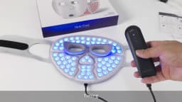 Red Light Therapy Photon Mask Hello Face M500S LED 630nm 850nm Near-Infrared Light Therapy Facial Mask Professional Beauty Care