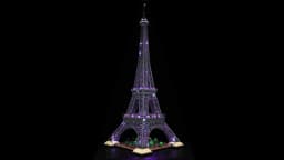 LED Lighting Kit For Creator Expert 10307 LEGO Eiffel Tower Led Light Set Kit Buildings Toys Set (Not Included Building Blocks)