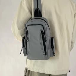 Multi Functional Oxford Mini Backpack,Sports Chest Bag,Men's Shoulder Bag,Suitable for Daily Commuting,Outdoor Sports,Travel,Etc