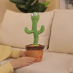 Talking Cactus Dancing Baby Toy Cactus Repeats What You say for Kids with English Songs Dancing Toy for Gift Toddle Girls Boys