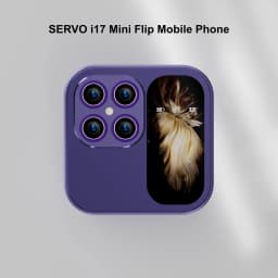 SERVO I17 Mini Dual SIM Card Flip Mobile Phone 2G GSM Magic Voice FM Radio Speed Dial Video Player Flashlight Foldable Cellphone