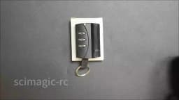 2pcs VARIO Garage Door Remote Control 433.92mhz Only Compatible With VARIO Black