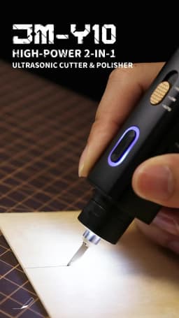 2025 Handheld electric grinder Ultrasonic cutter Cutting 3D Printed Models Acrylic Wood Plastic JAKEMY JM-Y10 40KHz 35W
