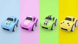 RC Intelligent Sensor Remote Control Cartoon Mini Car Remote Control Electric Car Smart Music Lighting Children Toys Gift
