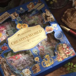 Mr Paper 100pcs/bag World Creation Series Stickers Gift Box Vintage European and American Style Stickers DIY Handbook Scrapbook