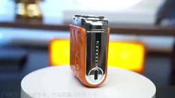Mini Electric Shaver Dual Head Waterproof Type-C Rechargeable Shaver Travel Rotary Razor Men's Portable Hair Beard Trimmer Tool