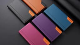 Business Leather Case For Samsung Galaxy A17 A37 A57 A16 A36 A56 A26 A07 A55 A35 A15 A54 A34 A14 A53 A33 A13 Flip Wallet Cover