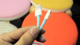 【Buy 5 Get 1 Free】1Pc 60Cm Spiral Cable Cord Protector Charger Protector Cable Winder For Charging Cable/Earphone Cable