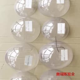 Plastic Head Shell for Half Wig Making Head Plastic Head Capsule for Semi Wig Making Head 3 Size