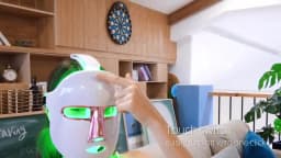 Wireless 7 Colors Face LED Mask Photon Facal Beauty Mask Skin Rejuvenation Anti Acne Repair Skin Tightening Anti Aging Skin Care
