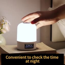 Dimmable Touch Night Light Rechargeable Table Lamp with Remote Control 3 Color Bedroom Bedside Decoration Touch LED Reading Lamp