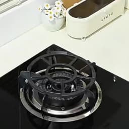 Universal Gas Stove Rack, Non-Slip Cooktop Grate for Small Pots & Milk Pans, Heavy-Duty Kitchen Stove Support Stand