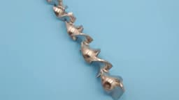 1 Piece Nominal Ø12.5mm Diameter, Length=128mm, 204mm, 243mm Optional, SUS304 Spiral Static Mixer Section