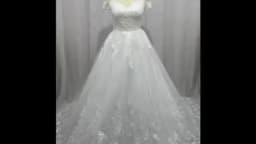 Customized White Off the Shoulder Plus Size Vestido De Noiva Wedding Dress Train Custom Made Plus Size Bridal Tulle Mariage