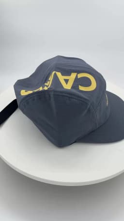 Summer Waterproof Quick-Drying Printed Lightweight Sun-Protective Flat-Brimmed Hat in Macaron Color Series Baseball Cap