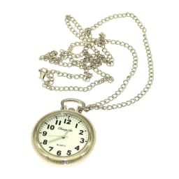 Big Number Luminous Dial Pocket Watch With Roman Label Necklace Pendant Quartz Clock Gift Men and Women