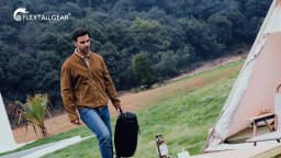 FLEXTAIL Inflatable Camping Pillow, Ergonomic Pillow for Travel and Home, Lightweight and Washable, Two Height Options