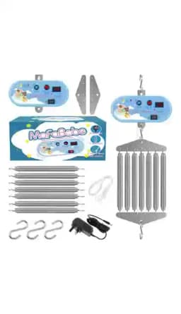 Electric Baby Swing Controller, Hanging Electric Cradle Control w/Adjustable Timer Swing Spring for Baby