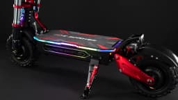 BOYUEDA S5 E-Scooter Dual Motor 60V38Ah NFC Activation Electric Scooter 11"off-road Tire Intelligent APP Control EScooters