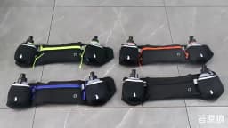 1PCS Running Belt with Water Bottles, Fanny Pack Fits 7 Inches Phones, Waist Pack for Running Hiking Climbing